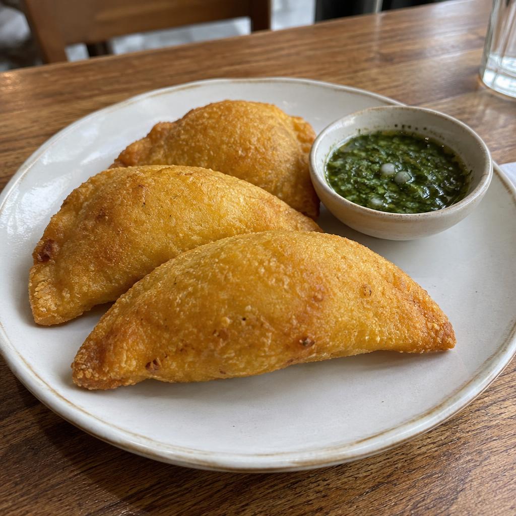 Empanadas colombianas doradas
